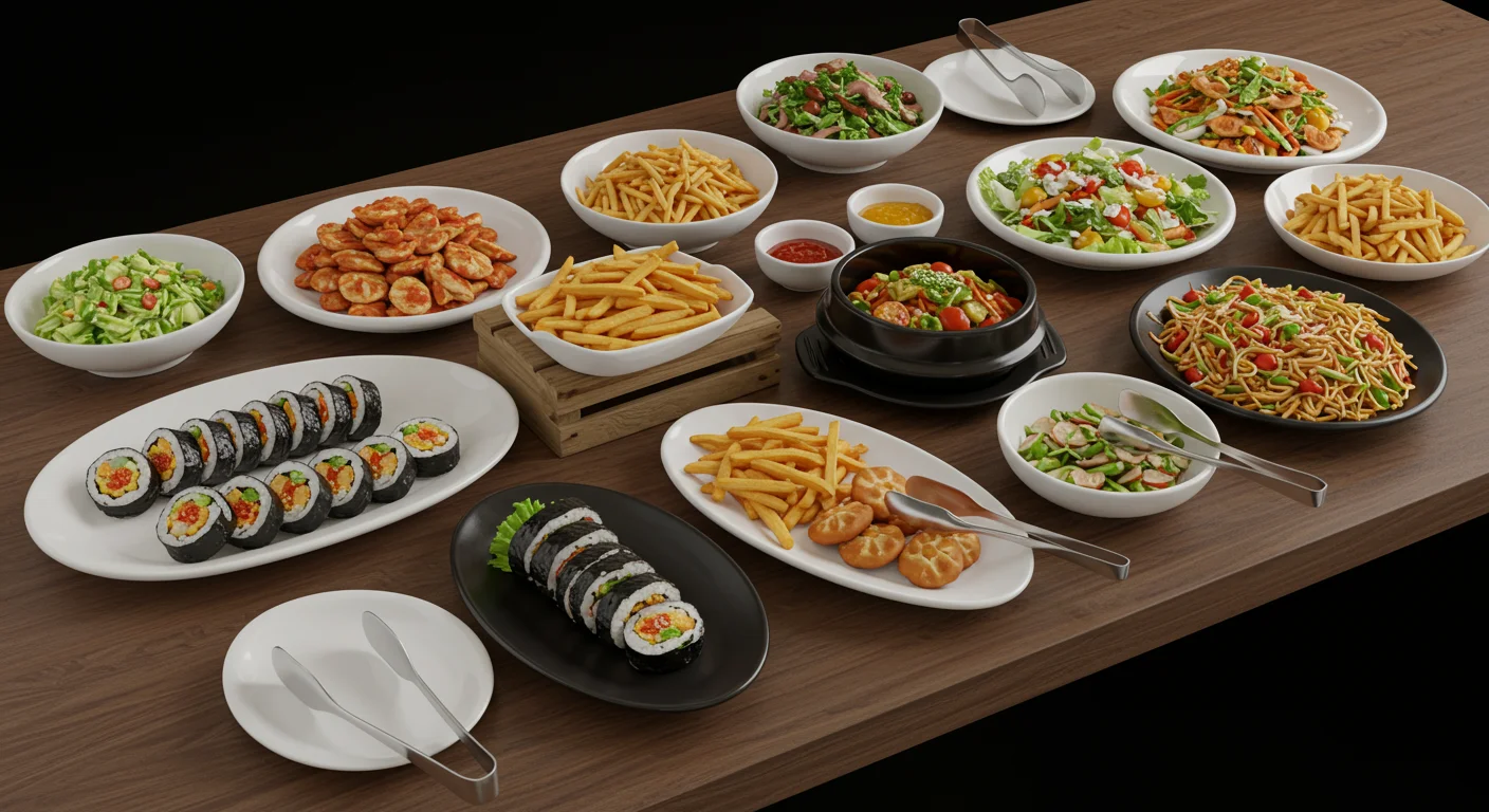 다채로운 메뉴 구성! 어떤 음식을 맛볼 수 있나요?
