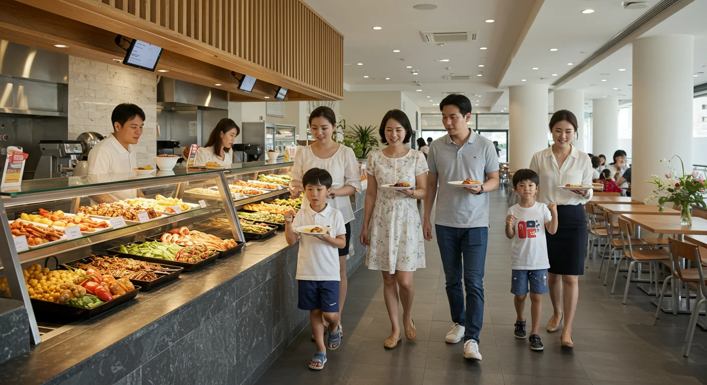 오크밸리 리조트 식당, 어떤 곳들이 있을까요?