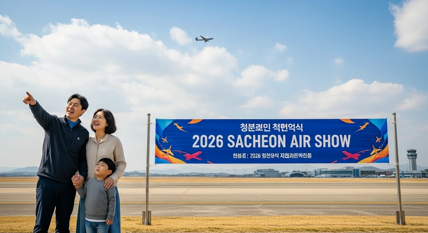 2026 사천에어쇼: 언제 어디서 열리나요?