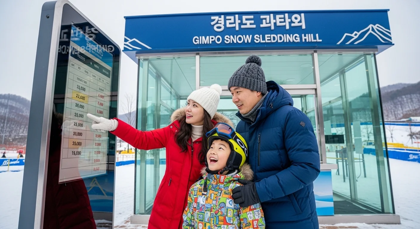 합리적인 가격, 김포 눈썰매장 입장료 및 할인 팁