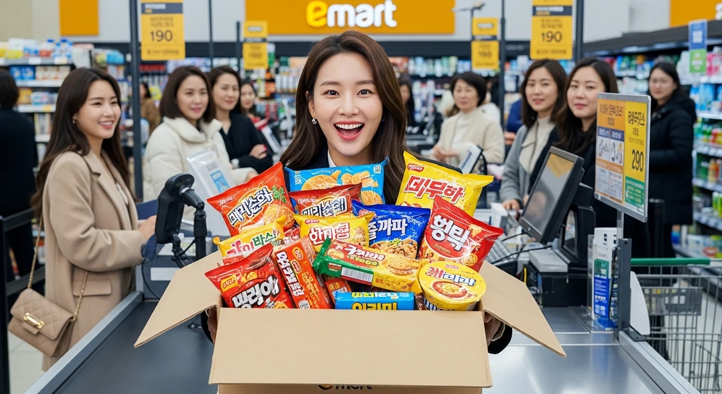기간 연장까지! 이마트 과자 무한 담기, 언제까지 참여했나요?