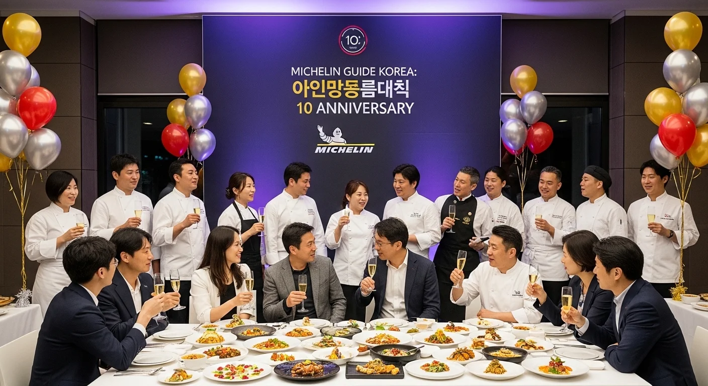 한국 미식, 미쉐린과 함께한 10년 이야기