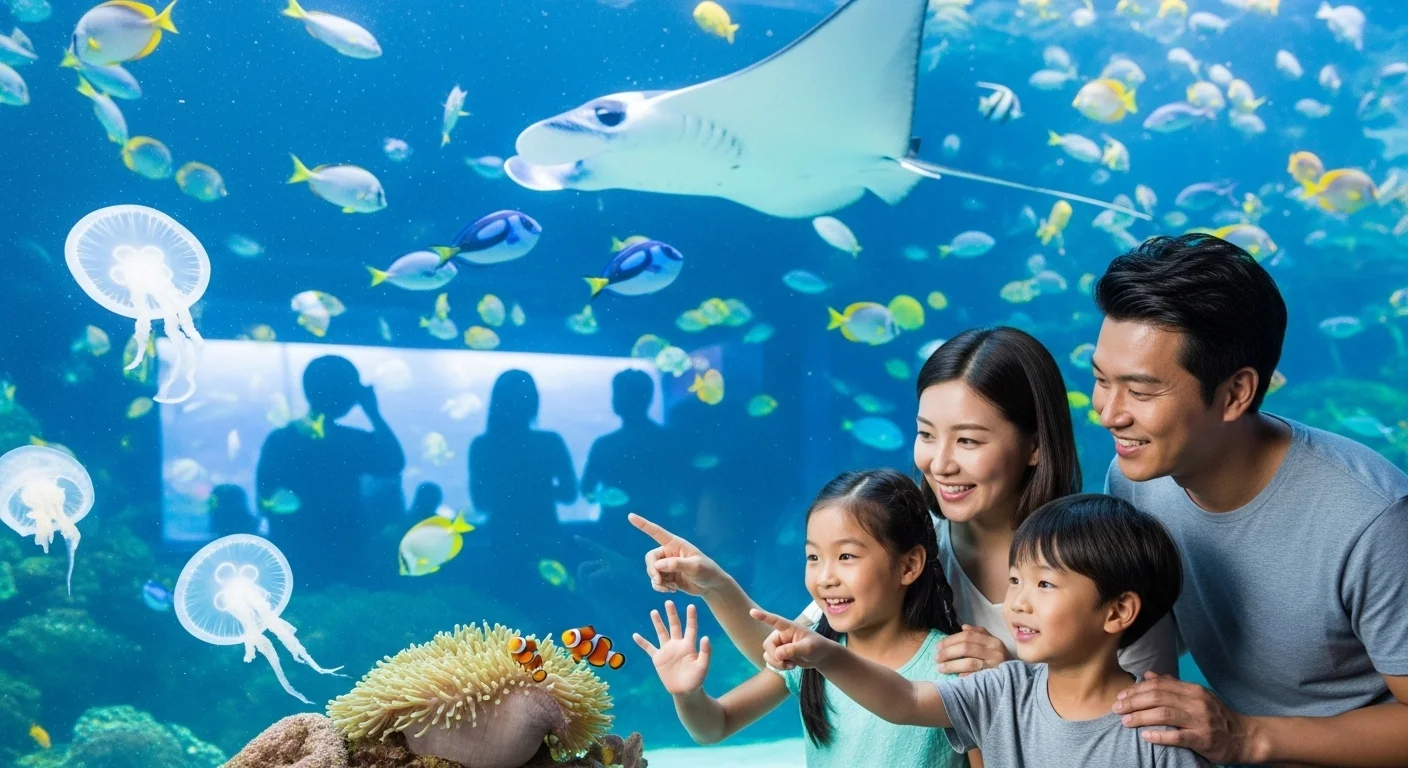 마린월드 우미노나카미치: 바다 친구들과 신나는 시간!