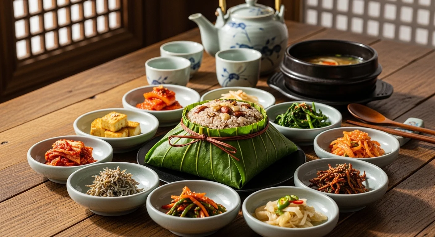 메뉴 추천: 연잎밥 정식부터 백숙까지