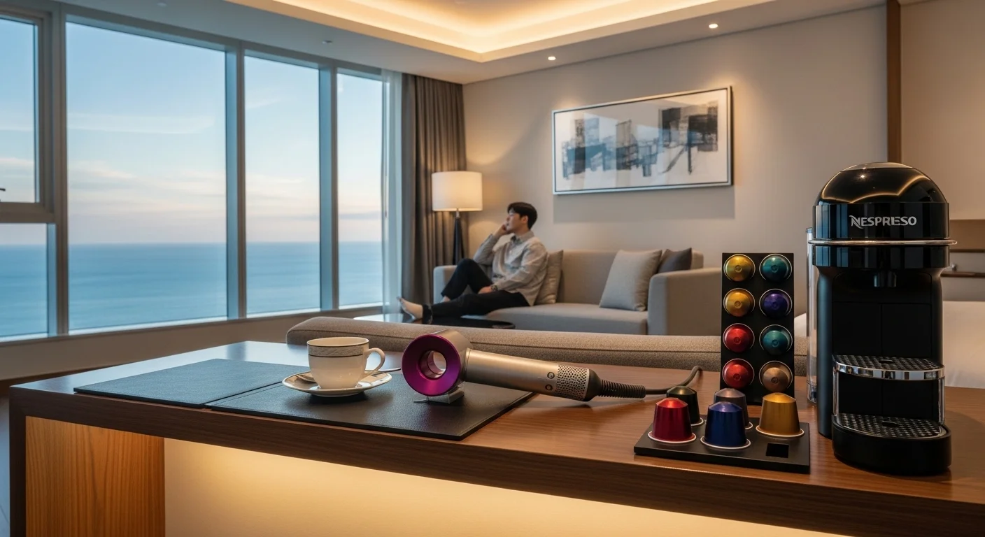 프라이빗한 휴식을 위한 객실 시설