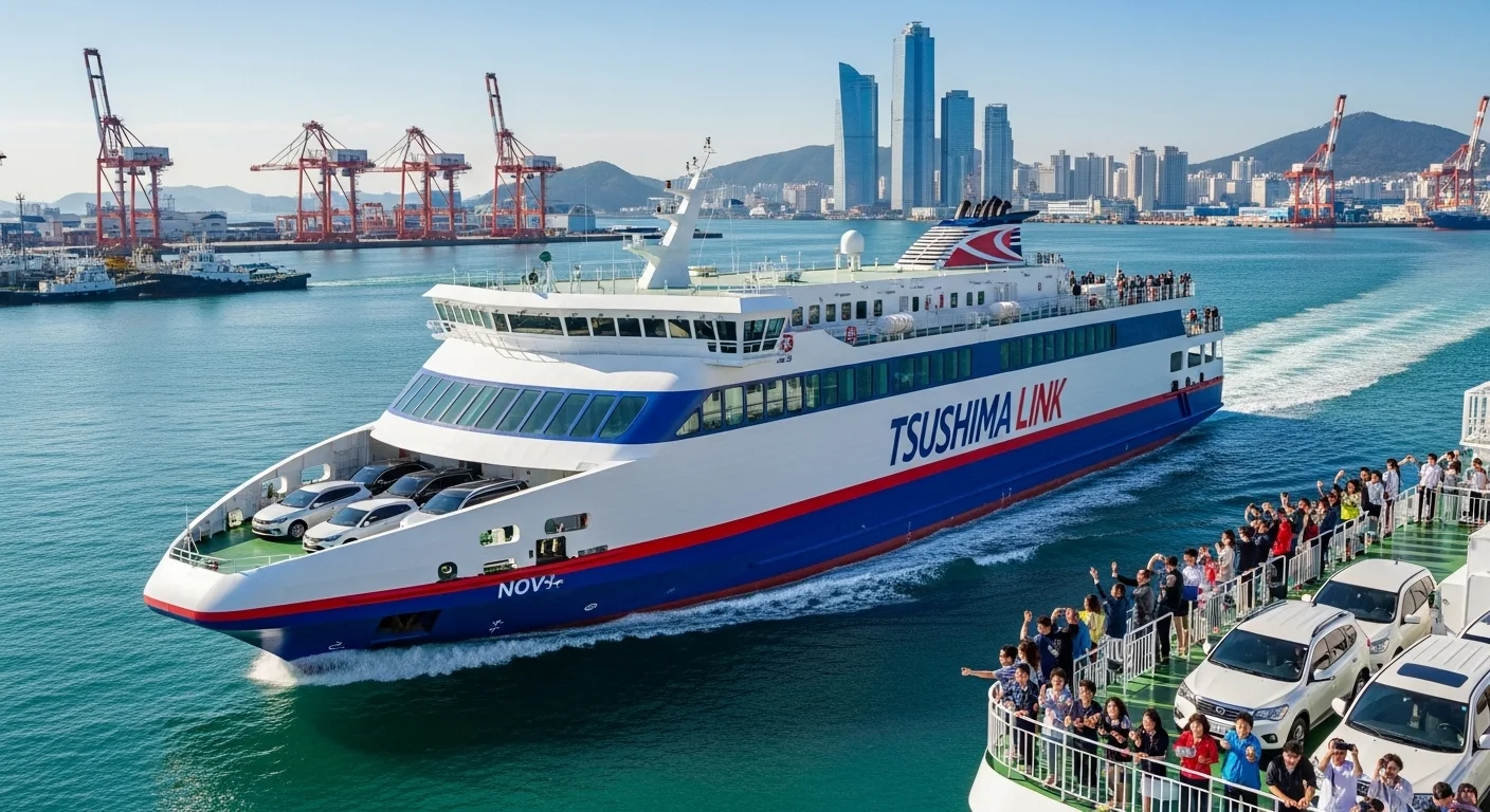 주요 선박 옵션과 이동 스케줄