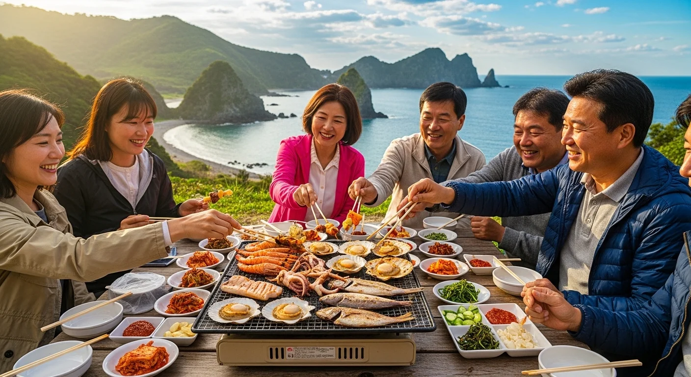 1일차 상세 일정: 도착 후 관광과 식사