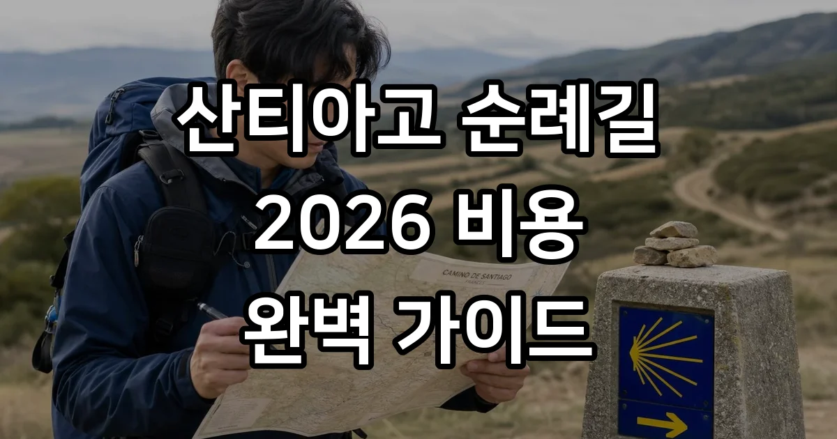 산티아고 순례길 비용 2026 예산 숙박 식사 완벽정리