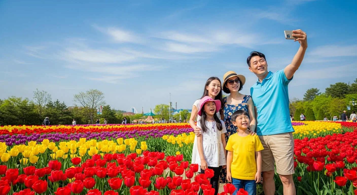 50주년 맞이 에버랜드 튤립축제, 무엇이 특별한가요?