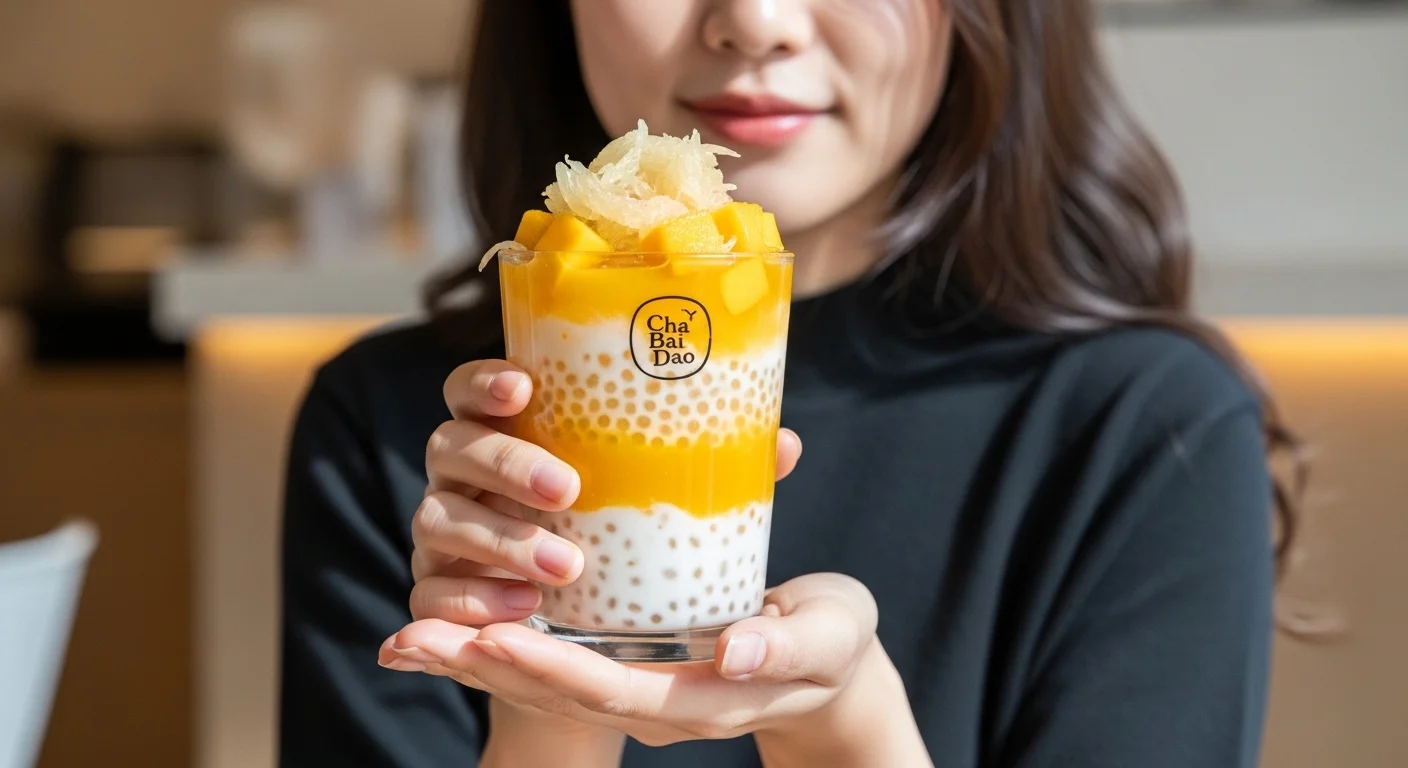 망고 포멜로 사고의 특별한 재료와 구성