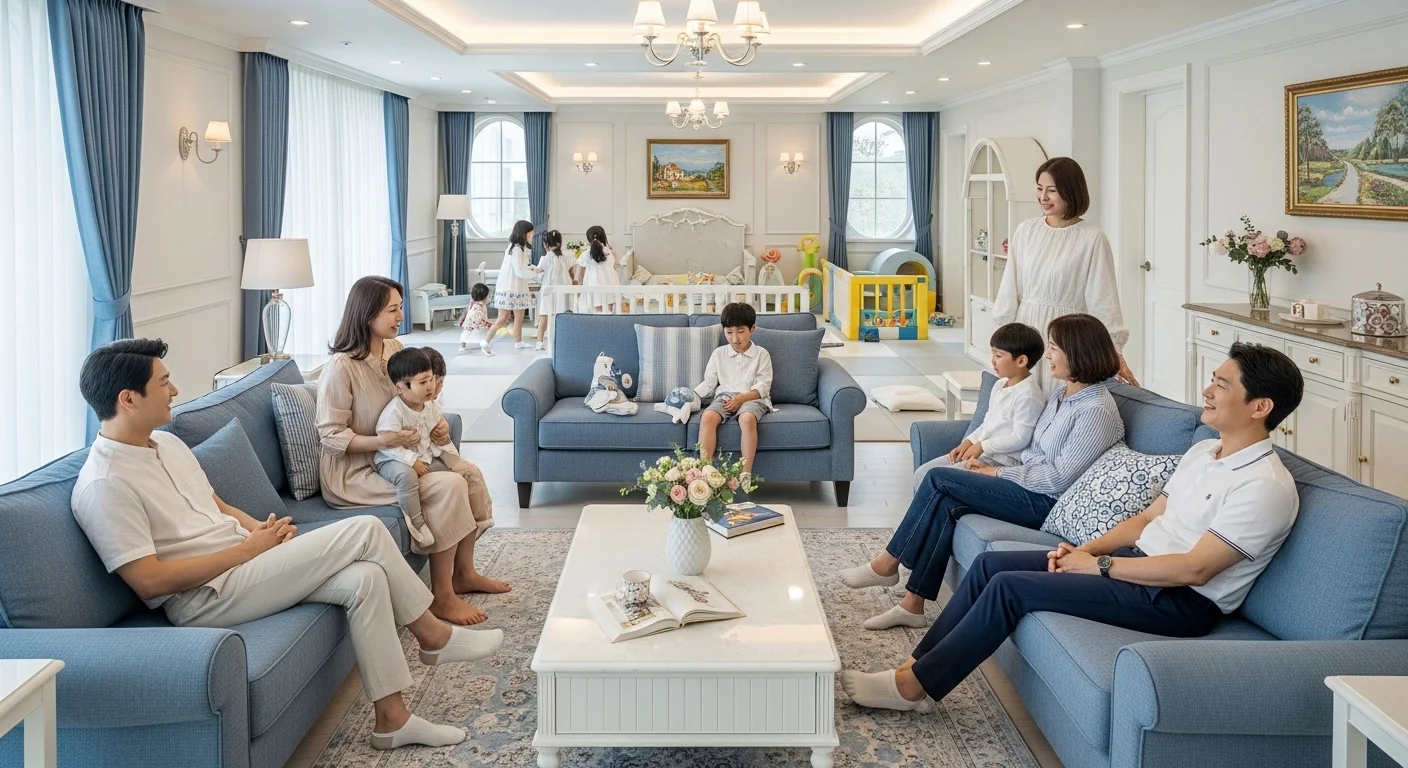 대가족을 위한 완벽한 선택: 누리단체 60평형 둘러보기