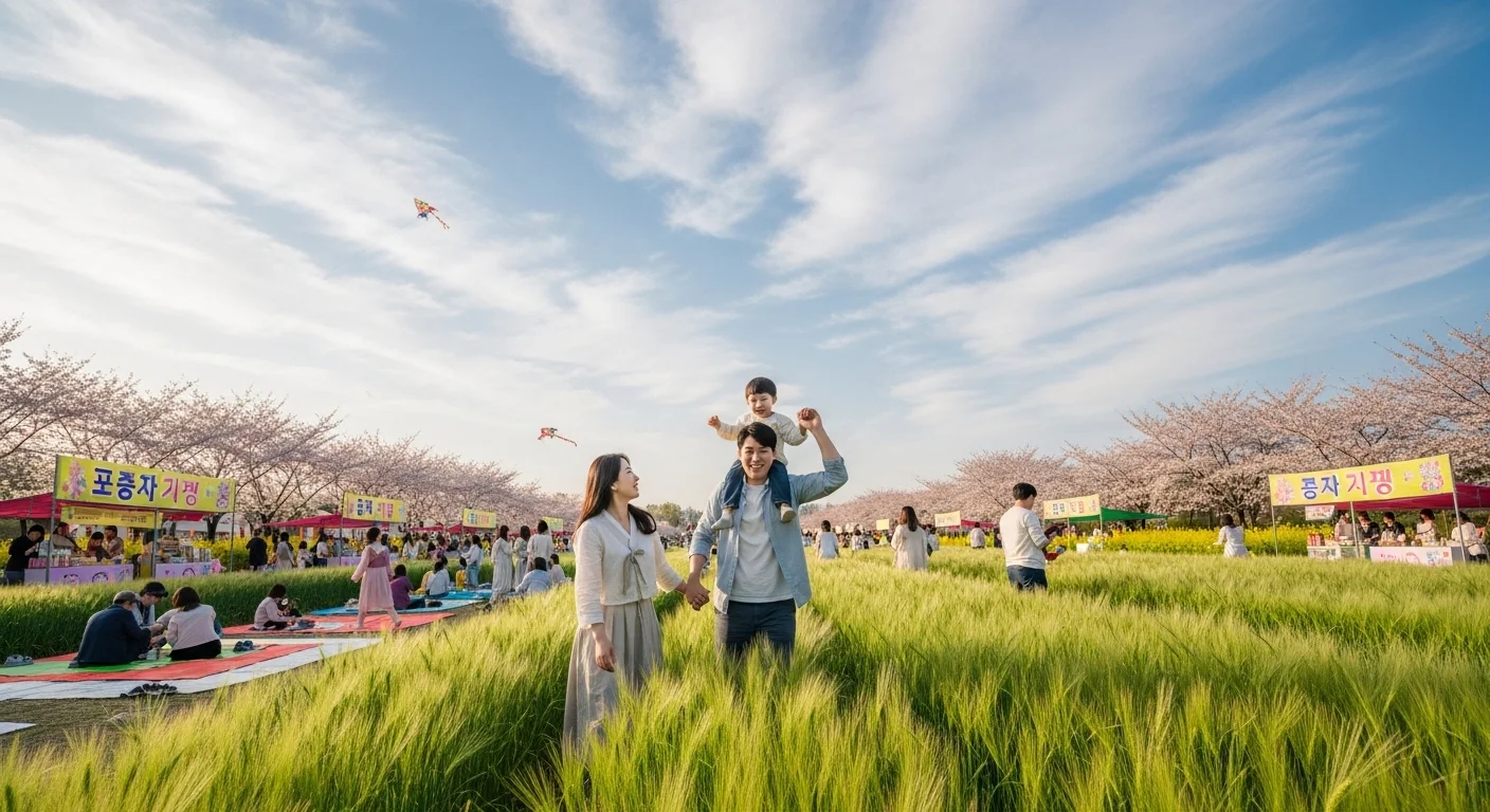 고창청보리밭 축제, 어떻게 발전해왔나요?