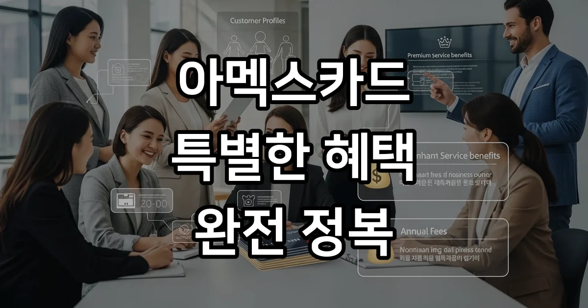아멕스카드 역사 혜택 등급 완벽 가이드 아멕스카드 역사 혜택 등급 완벽 가이드