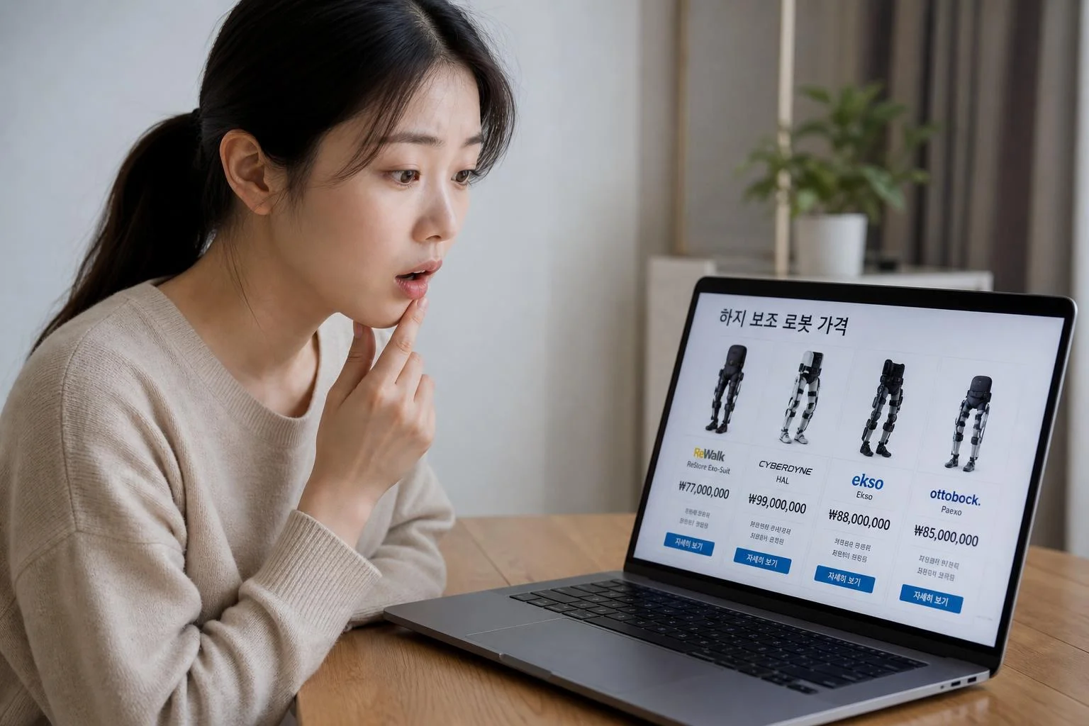 궁금했던 독박투어 로봇 다리 가격! 비쌀까요?