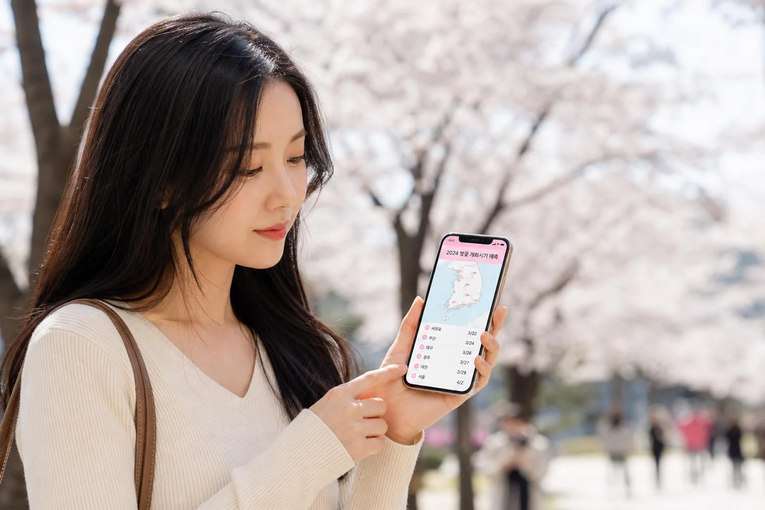 인천 자유공원 벚꽃, 언제 가장 예쁠까요?