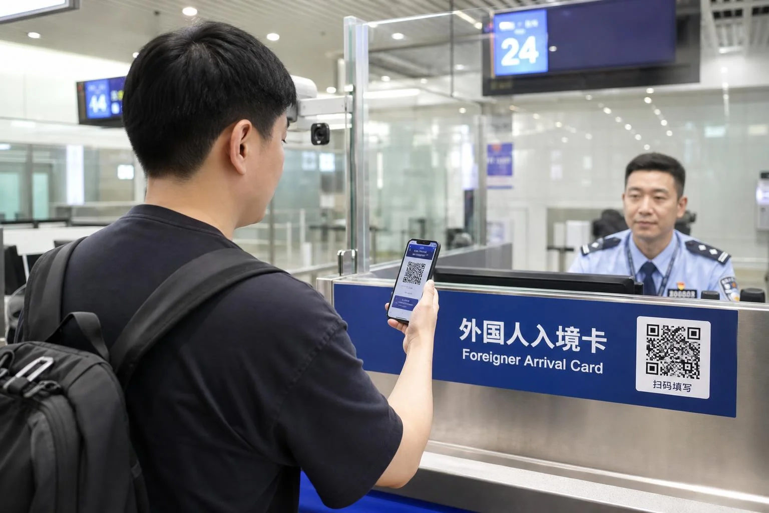 QR코드 발급부터 공항 활용까지, 막힘없이!